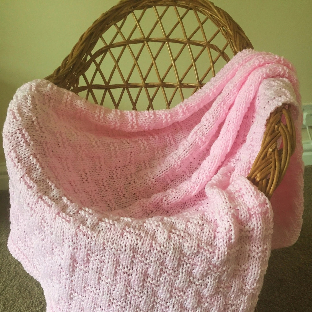 Gentle Lattice Throw Knitting Pattern