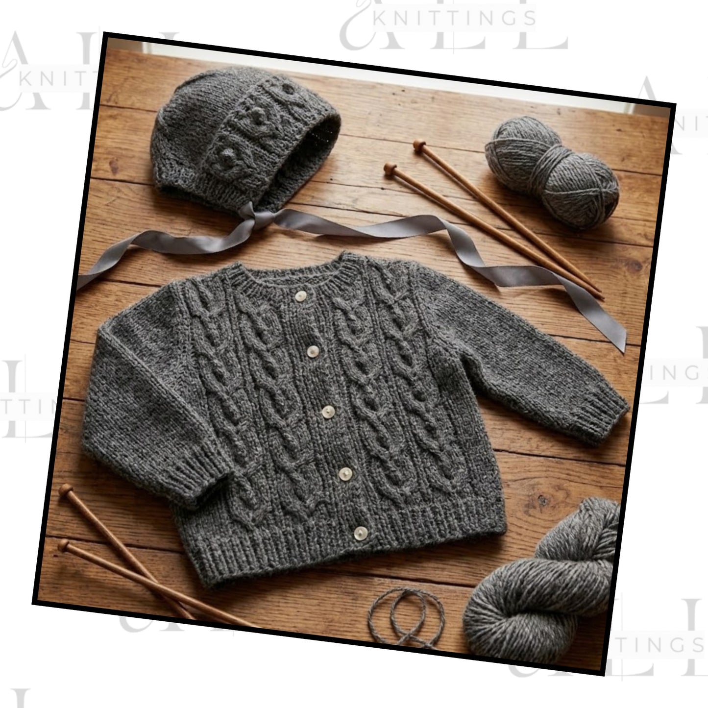 Sweet Cozy Toddler Cardigan Knitting Pattern