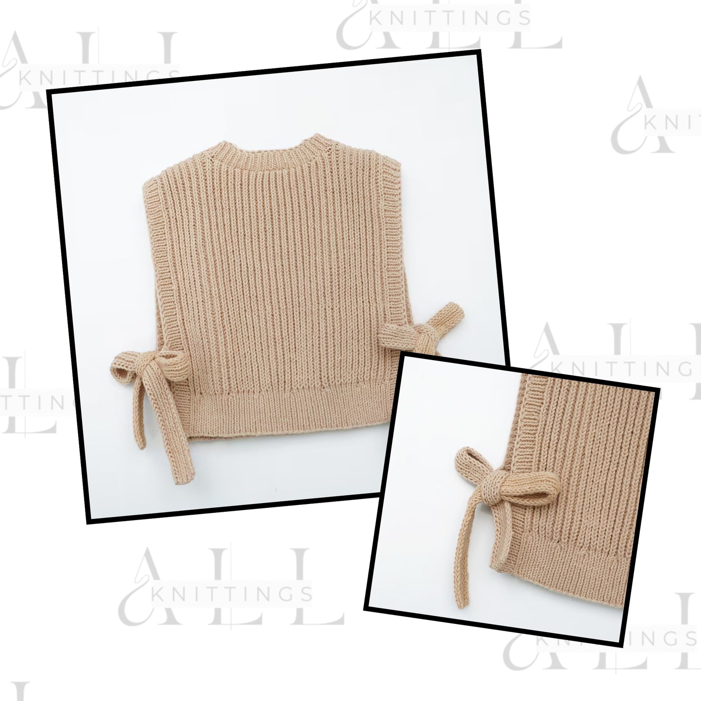 Airy Lightweight Festival Top Knitting Pattern