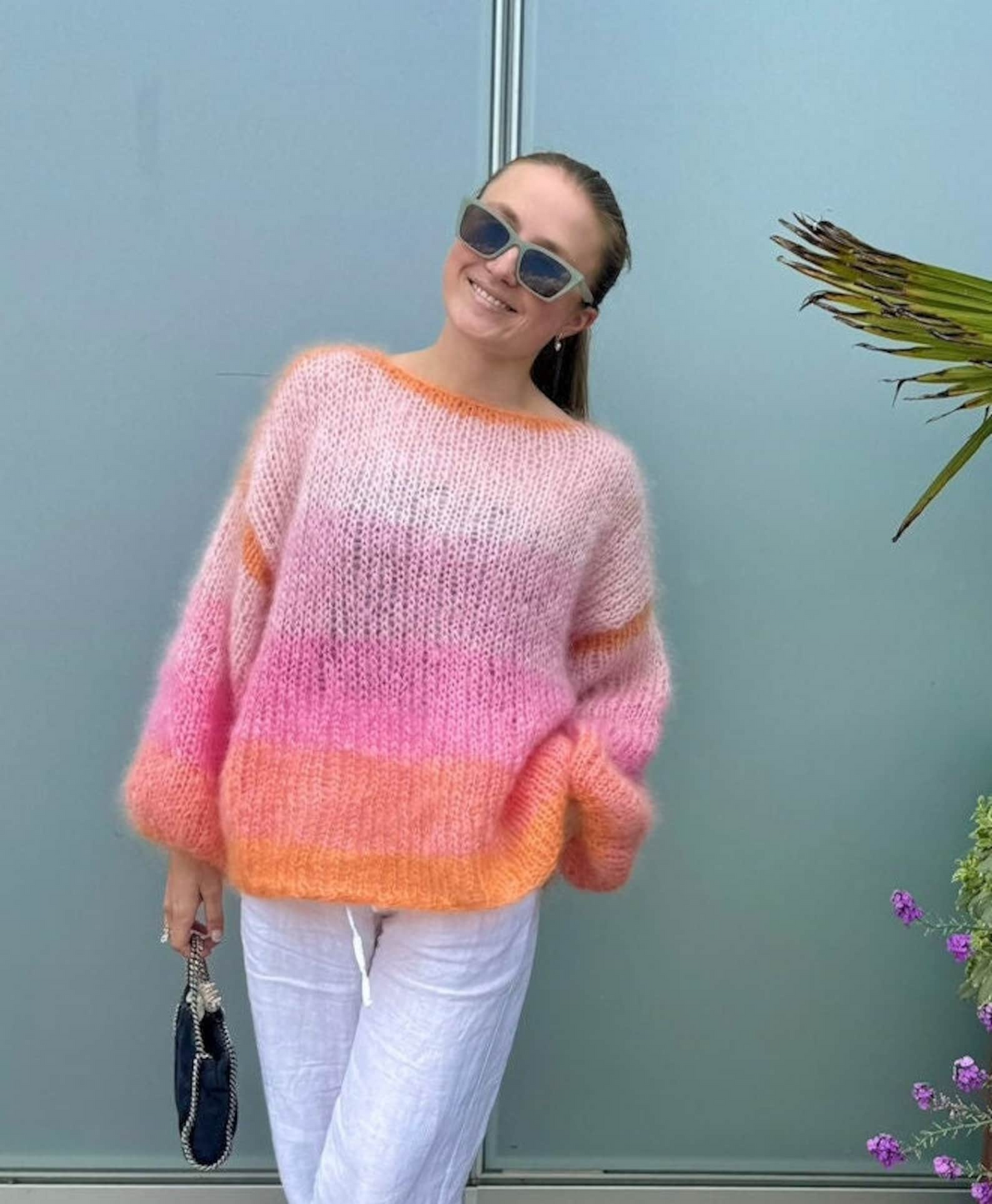 Leigh Classic Ombre Pullover Knitting Pattern
