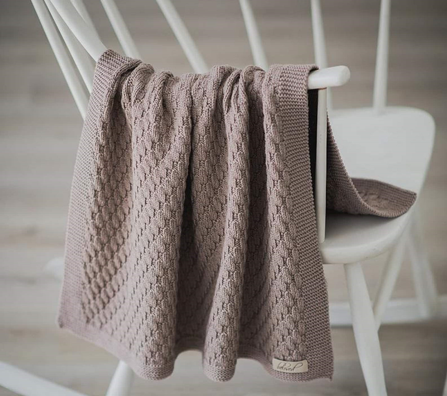 Knit Purl Baby Blanket Knitting Pattern