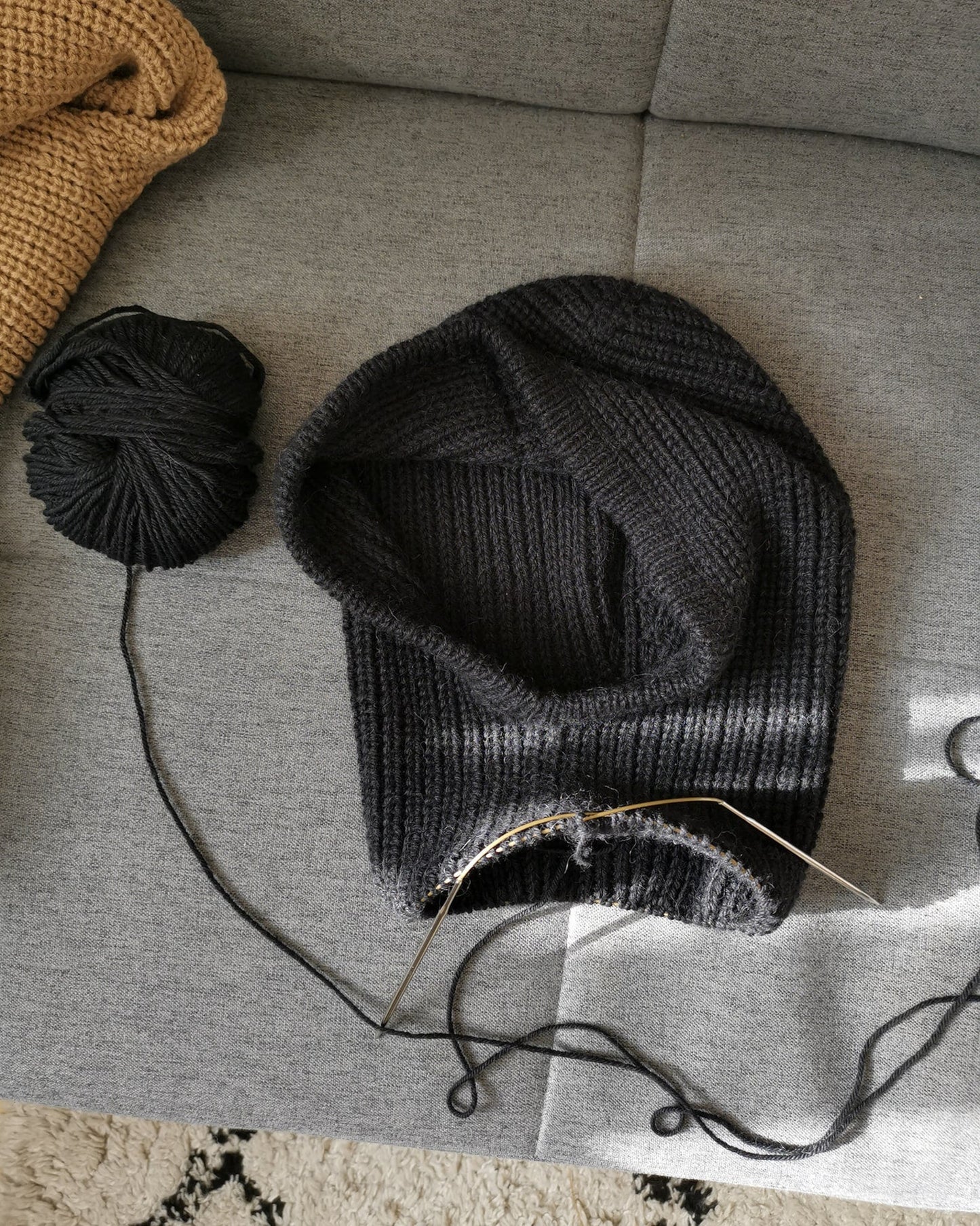 Nomad Hood Knitting Pattern