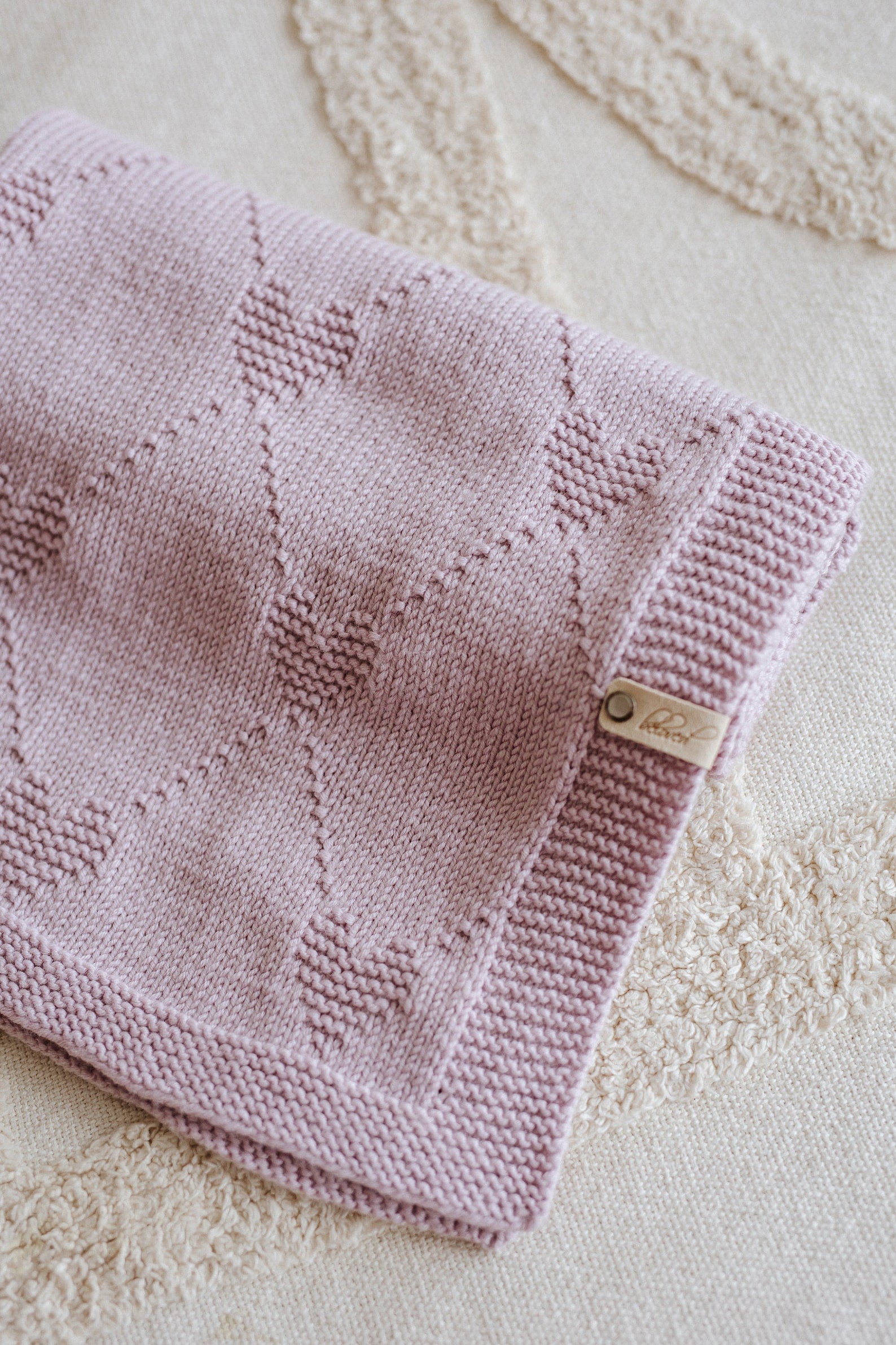 Heart Baby Blanket Knitting Pattern – AllKnittings