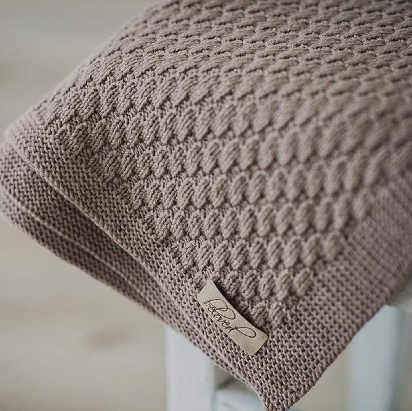 Knit Purl Baby Blanket Knitting Pattern