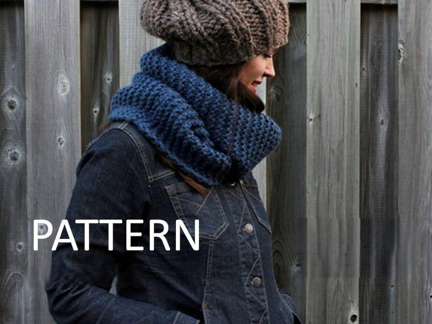Winter Scarf Knitting Pattern