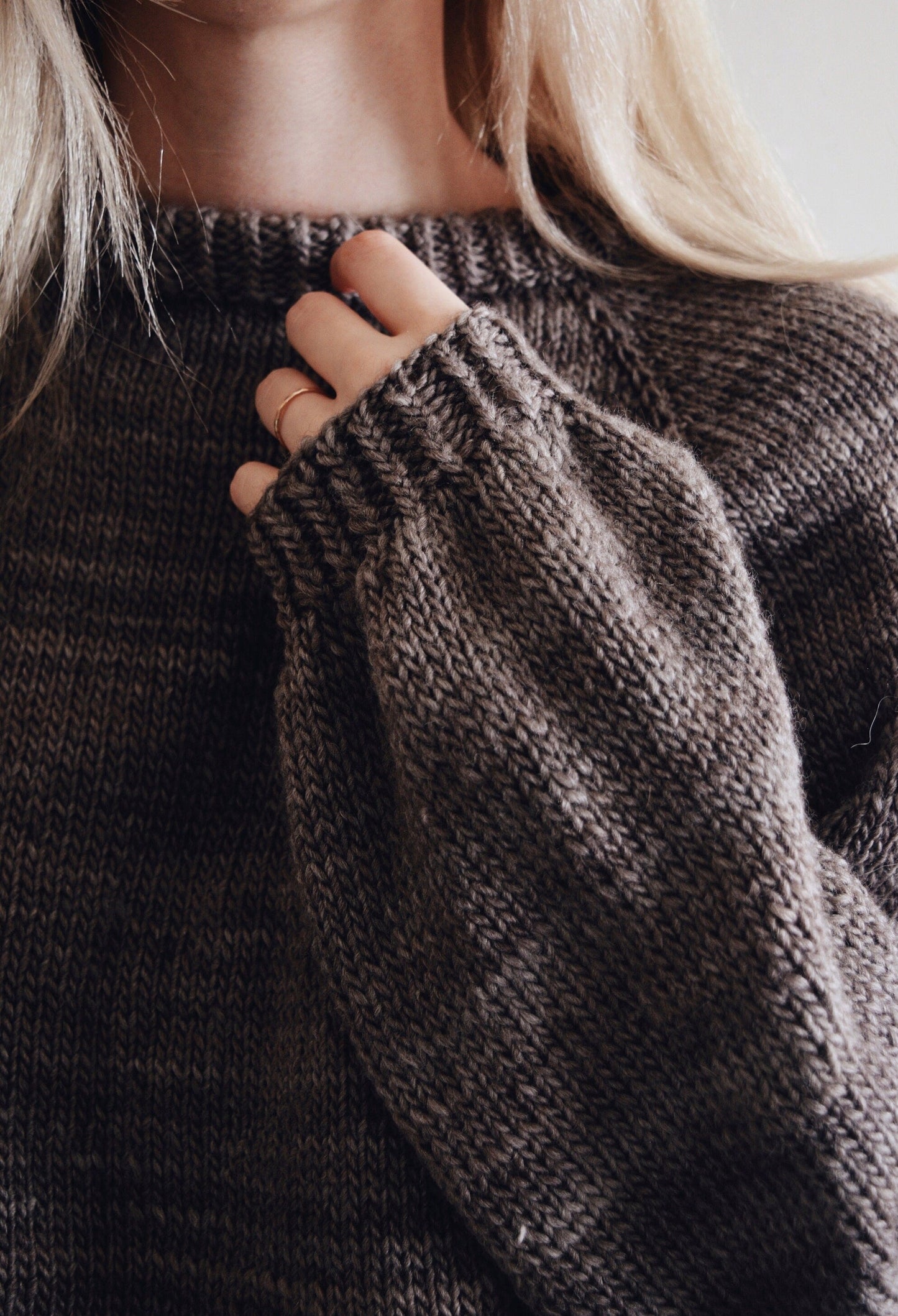 Pullover Sweater Knitting Pattern