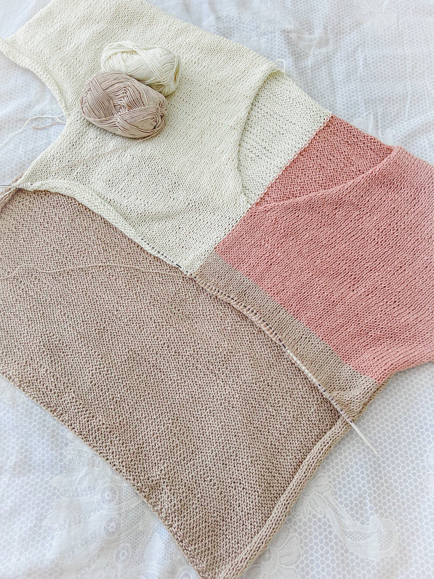 Comfy Loose Vneck Shirt Knitting Pattern