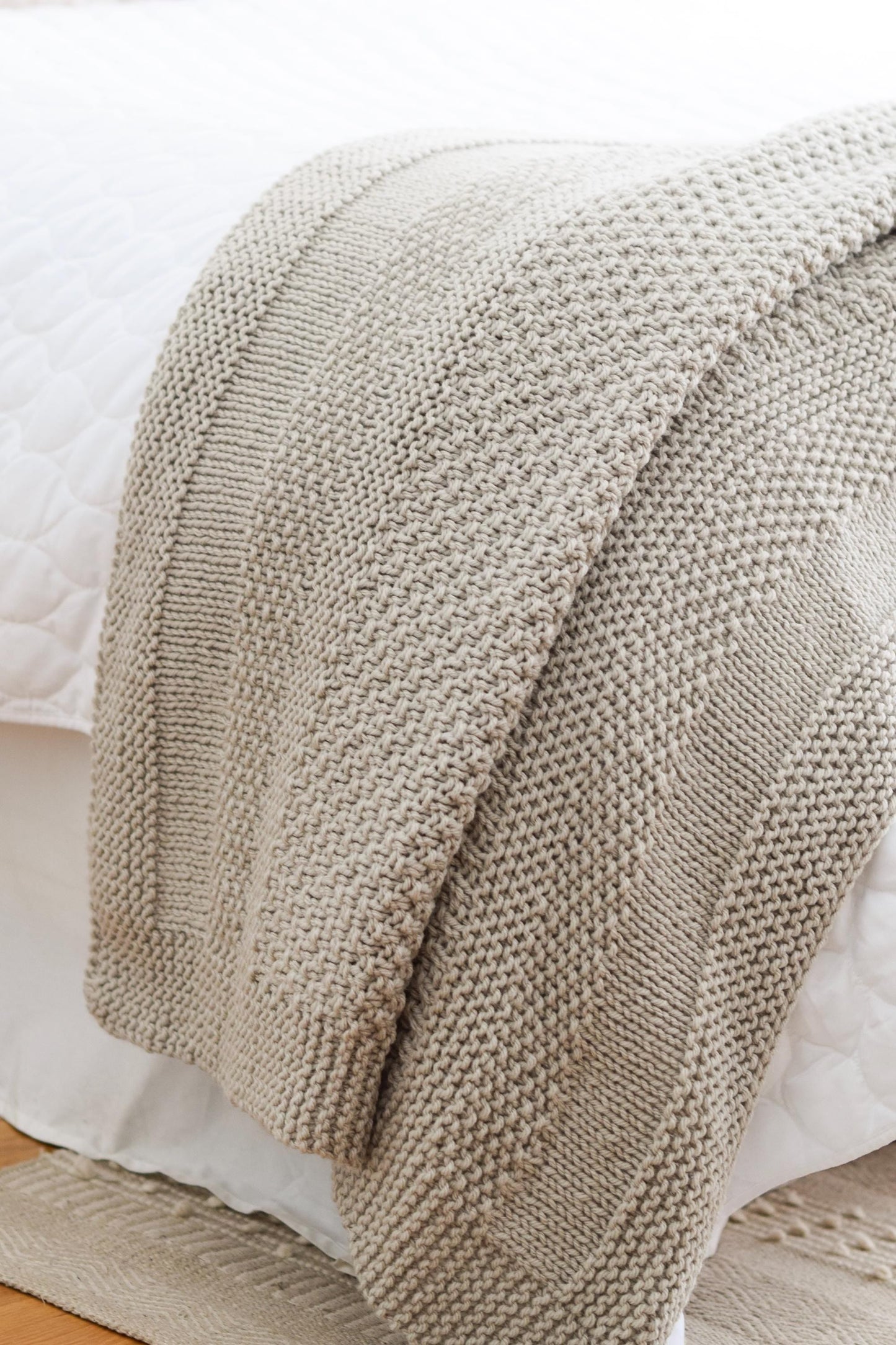 Comfy Blanket Heirloom Knitting Pattern