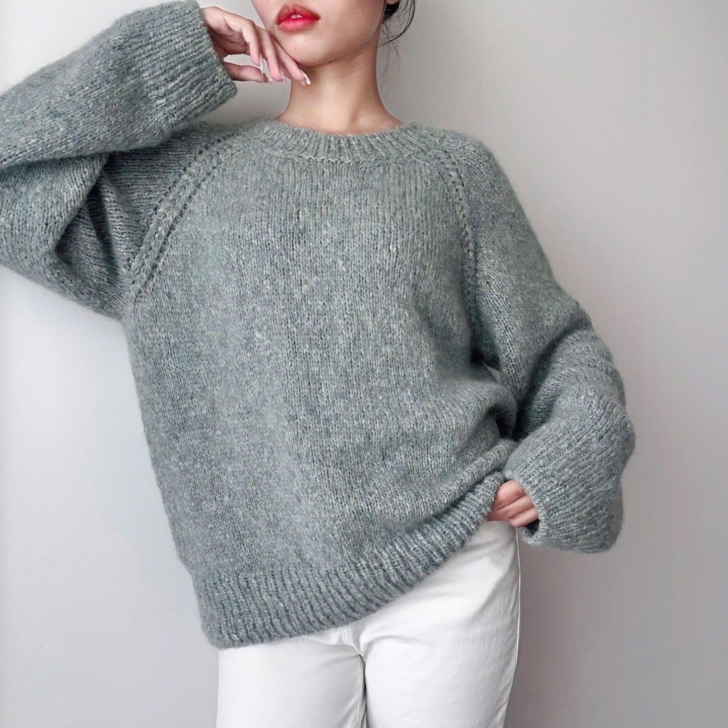 Basic Pullover Sweater Knitting Pattern