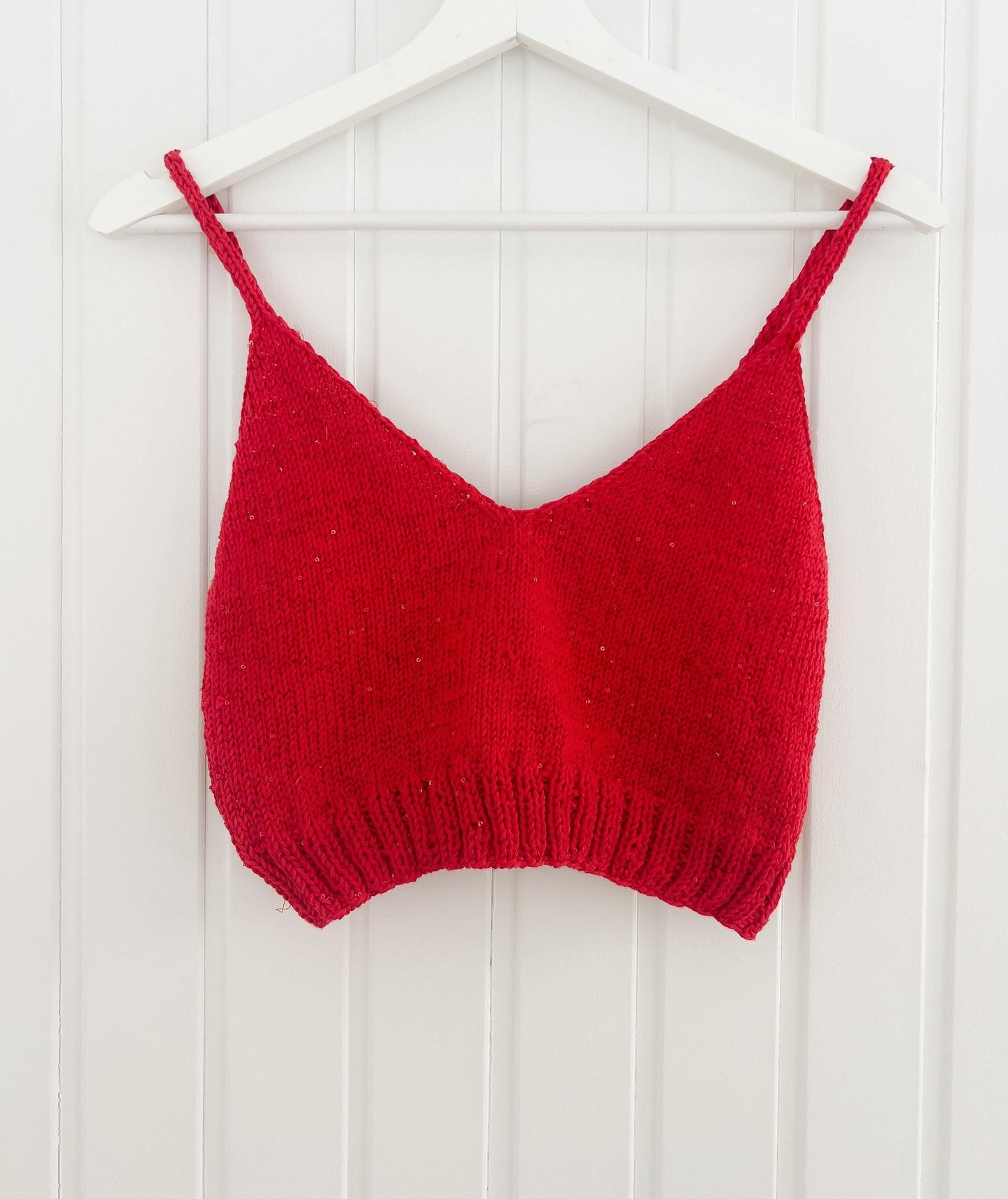 Fashionable Summer Bralette Knitting Pattern