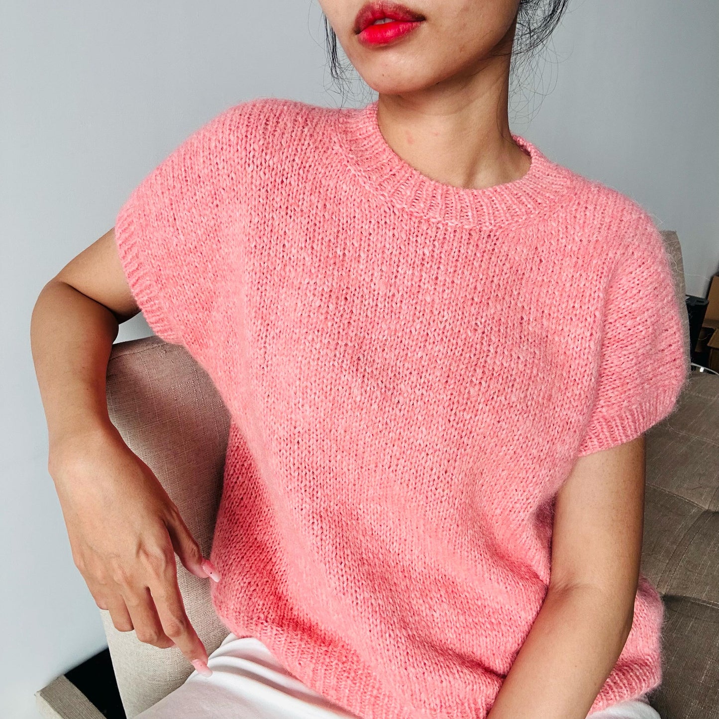 Classic Rugged Top Knitting Pattern