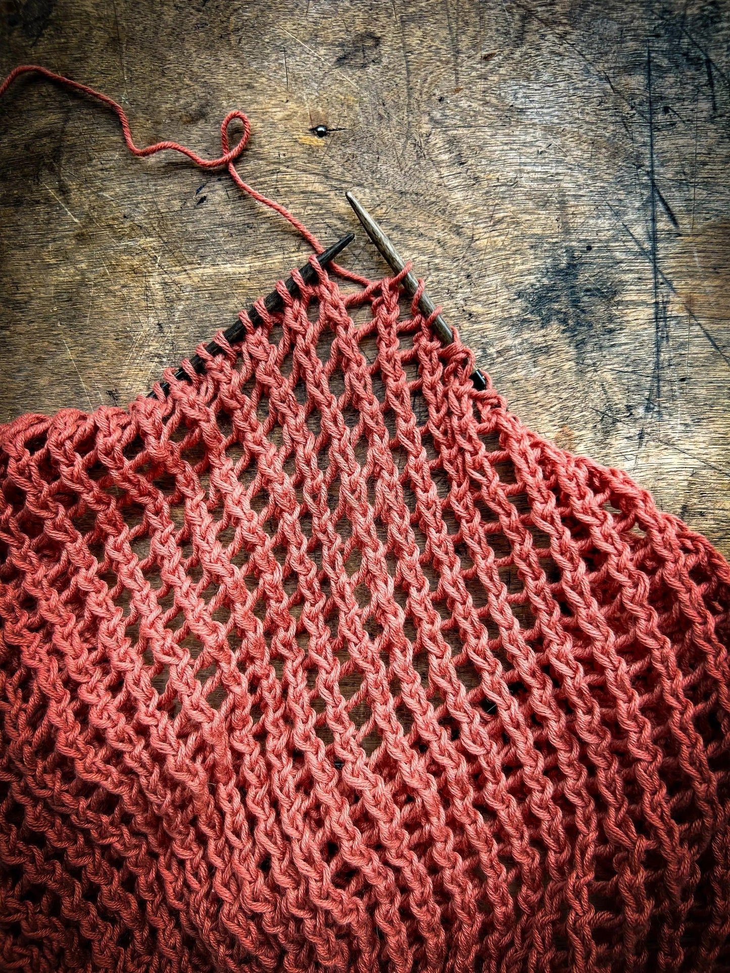 Mesh Beach Cardigan Knitting Pattern