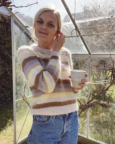 Old Money Stripe Sweater Knitting Pattern