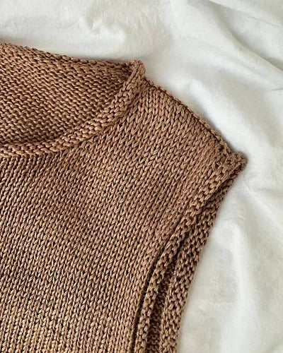 Old Money Classic Top Knitting Pattern