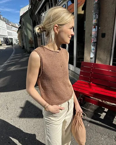 Old Money Classic Top Knitting Pattern