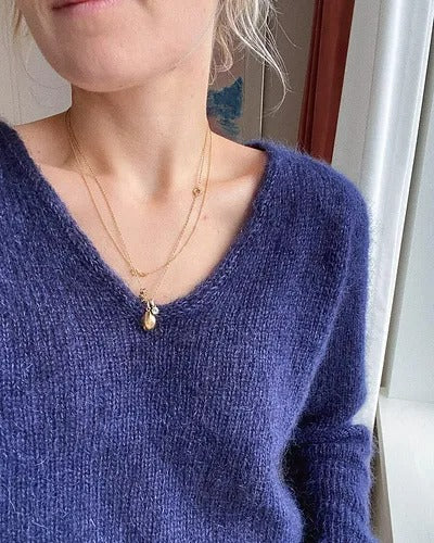 Classy Woman Light Pullover Knitting Pattern