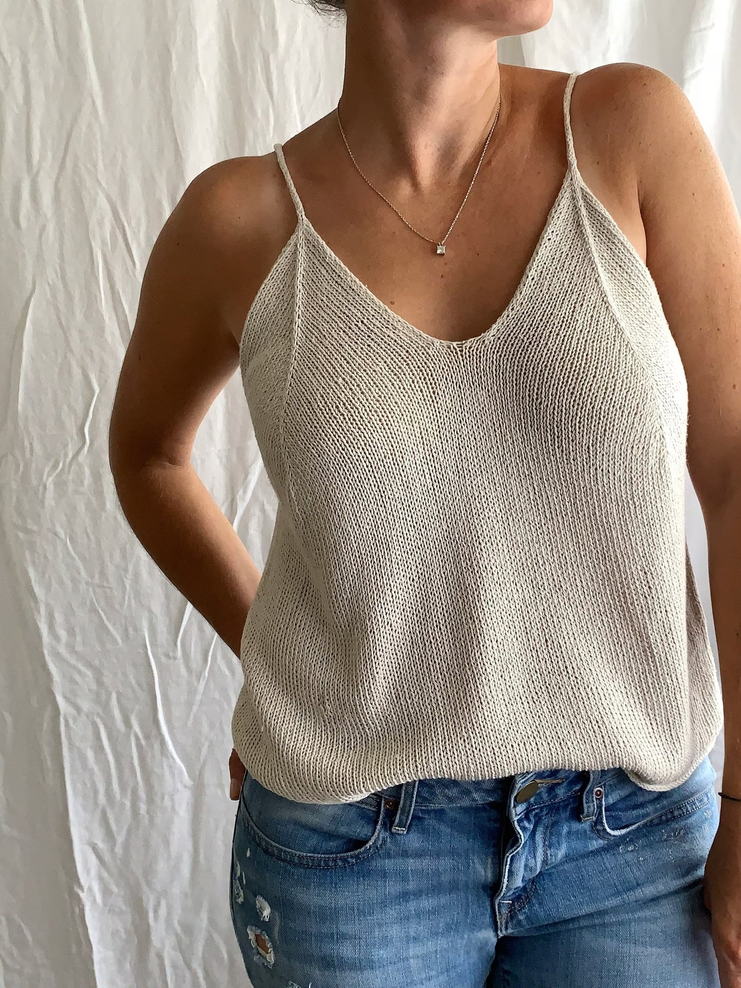 Timeless Everyday Knit Tank Knitting Pattern