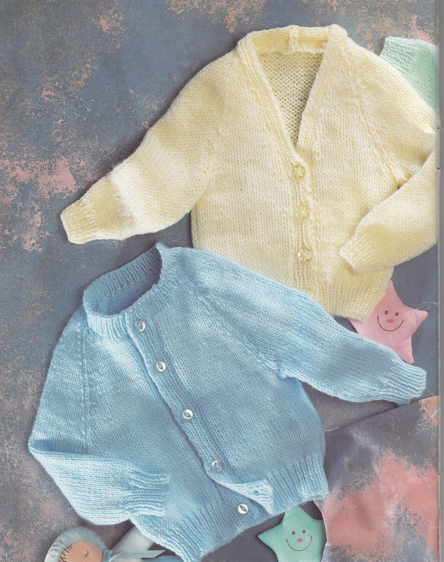 Classic Little One Buttoned Jacket Knitting Pattern