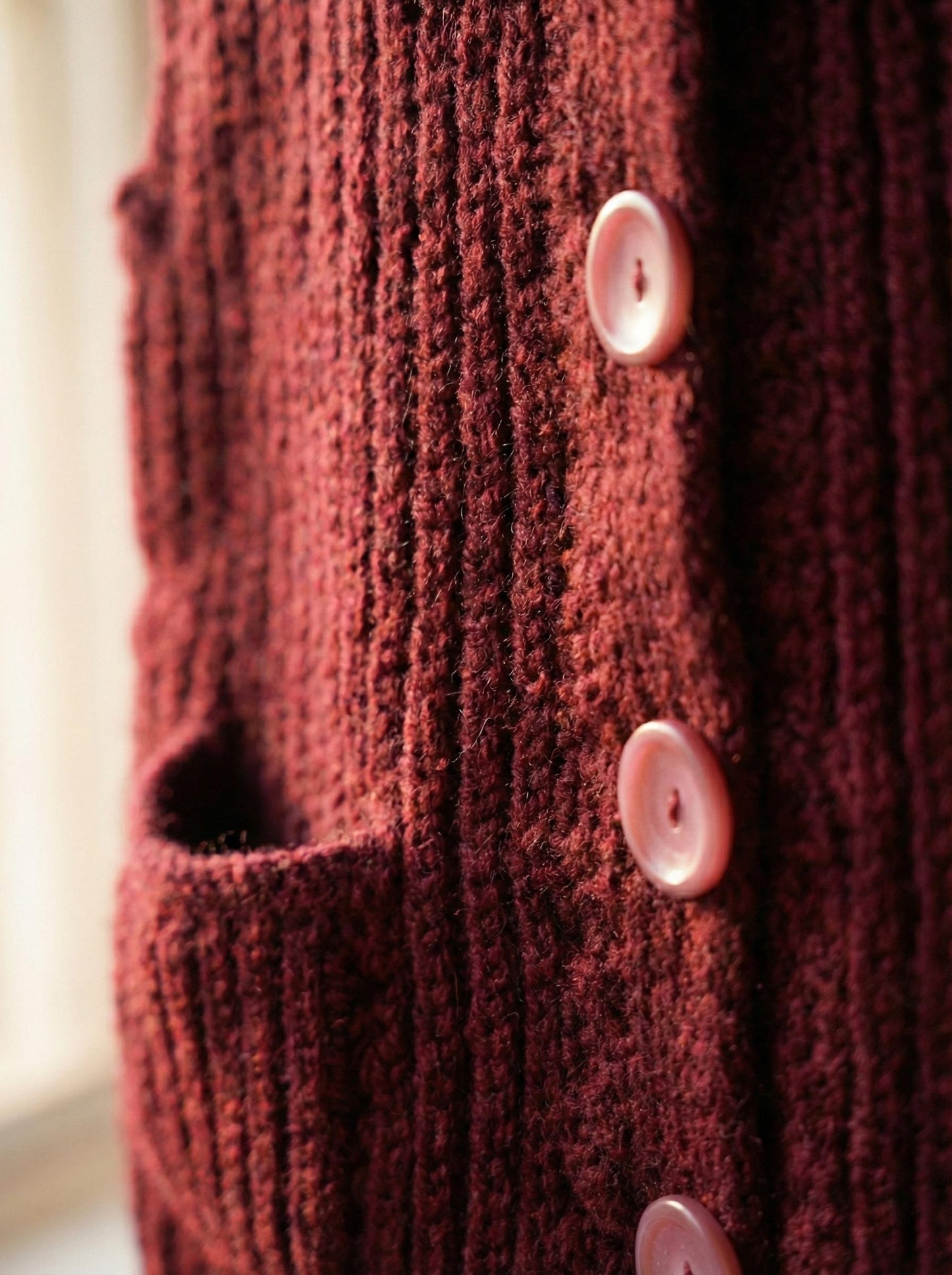 Classic Fastened Waistcoat Knitting Pattern