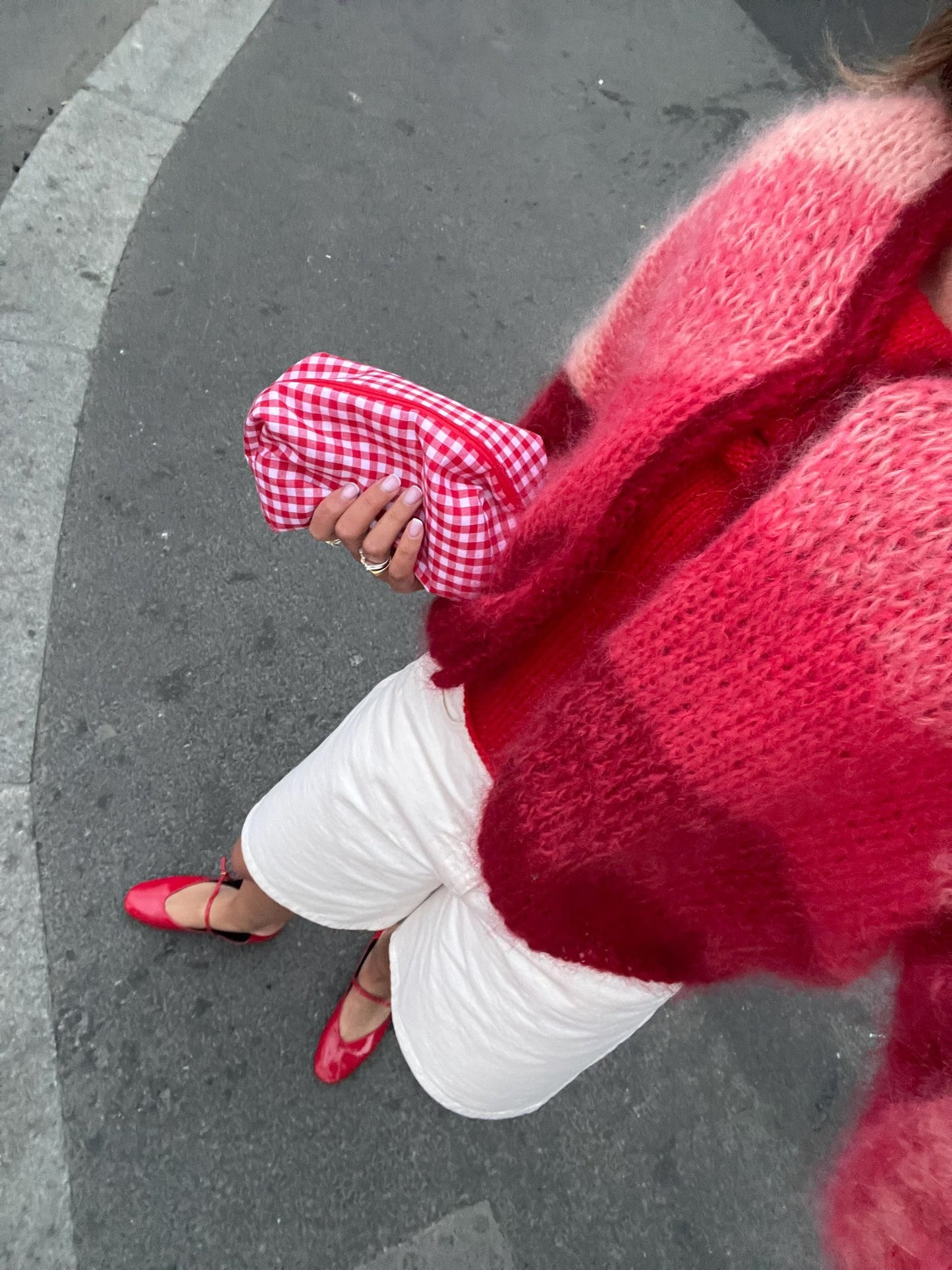 Poppie Ombre Sweater Cardigan Knitting Pattern