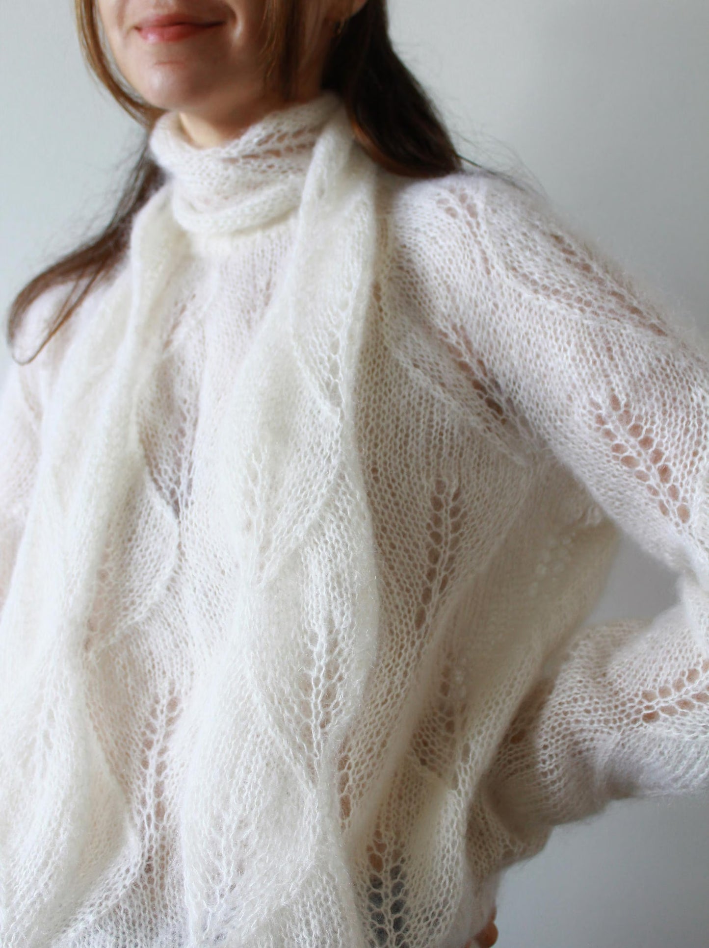 Featherlight Neck Wrap Knitting Pattern