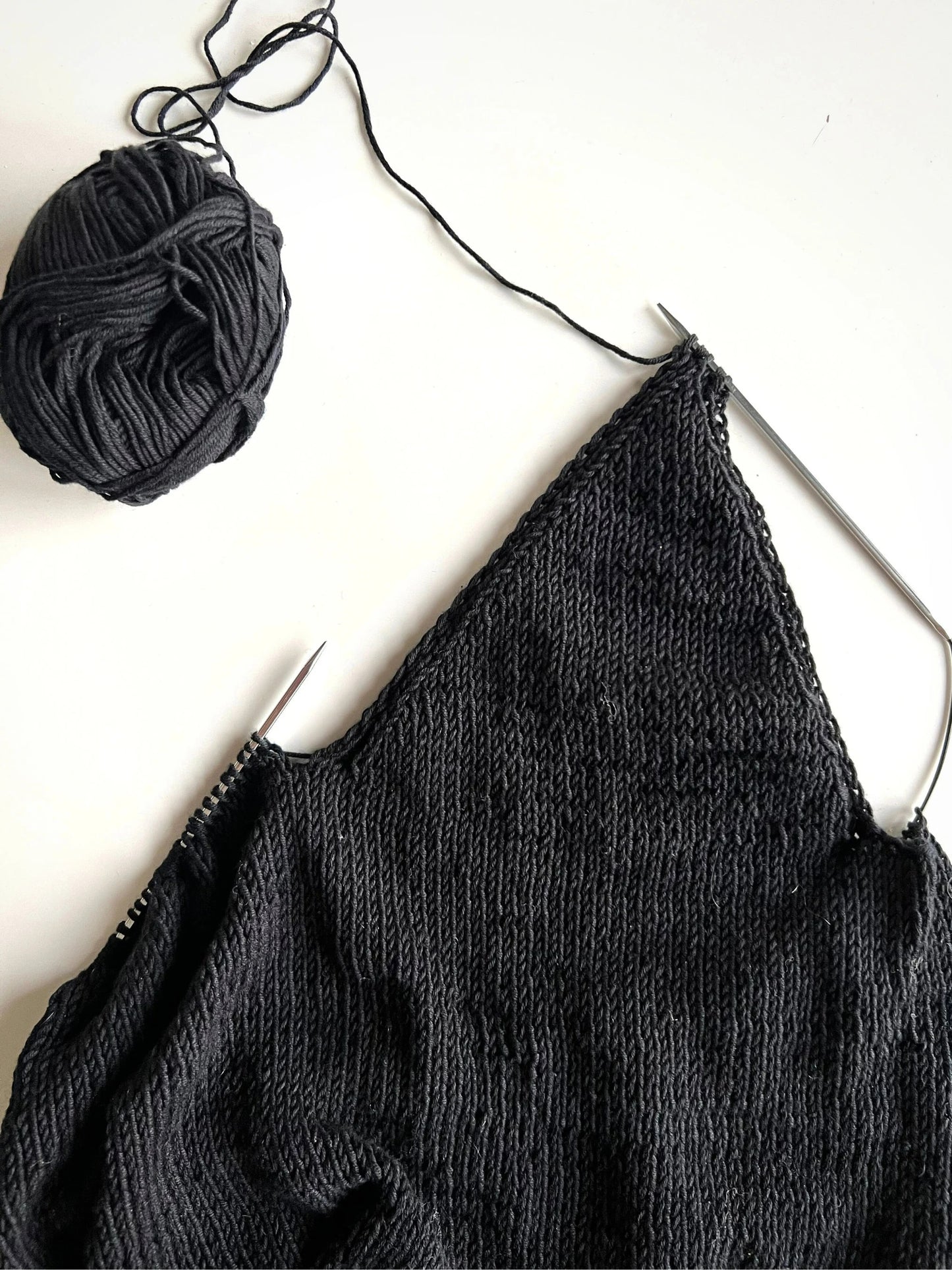 Eandra Simple Slip Dress Knitting Pattern