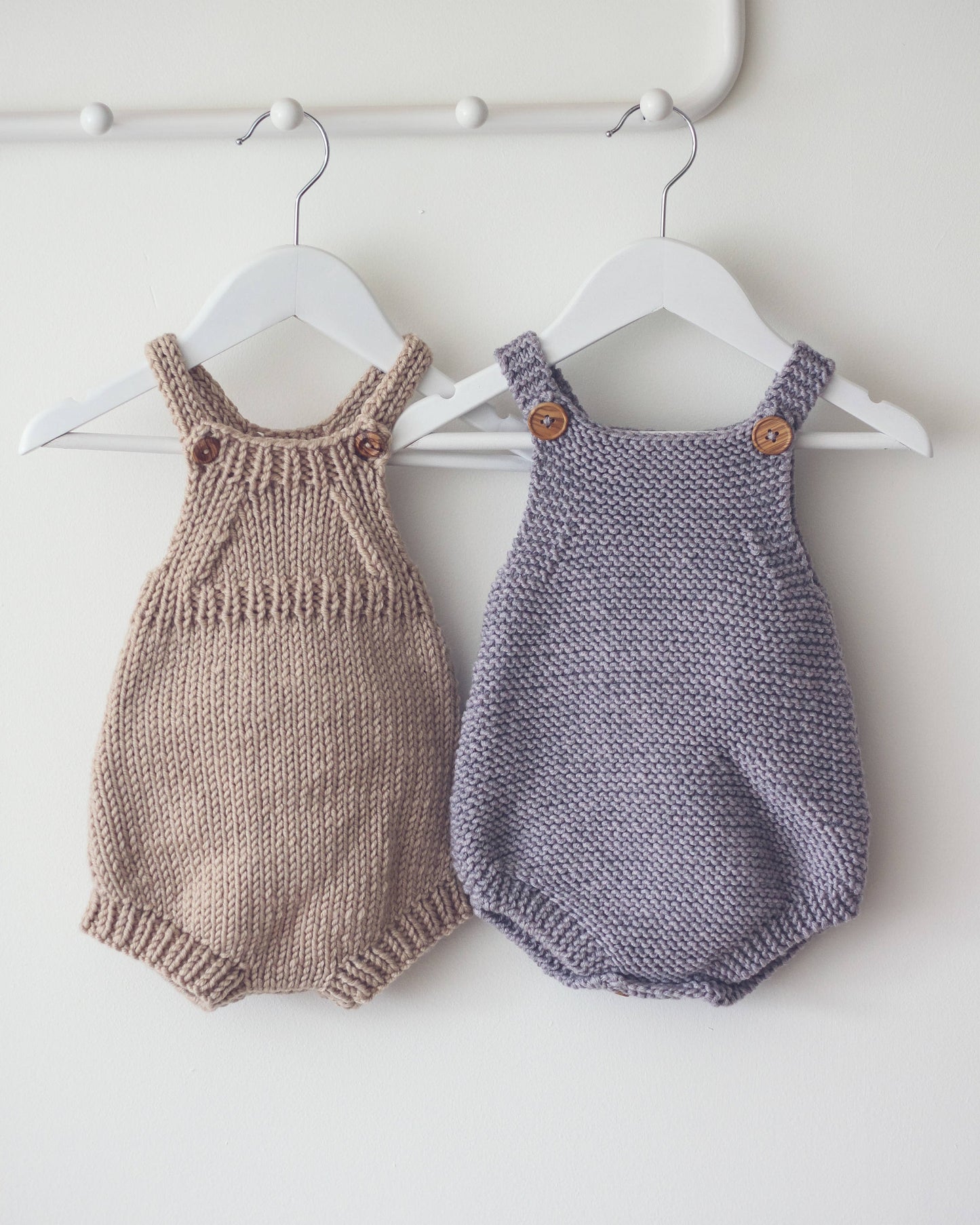 Tiny Knit Romper Outfit Knitting Pattern