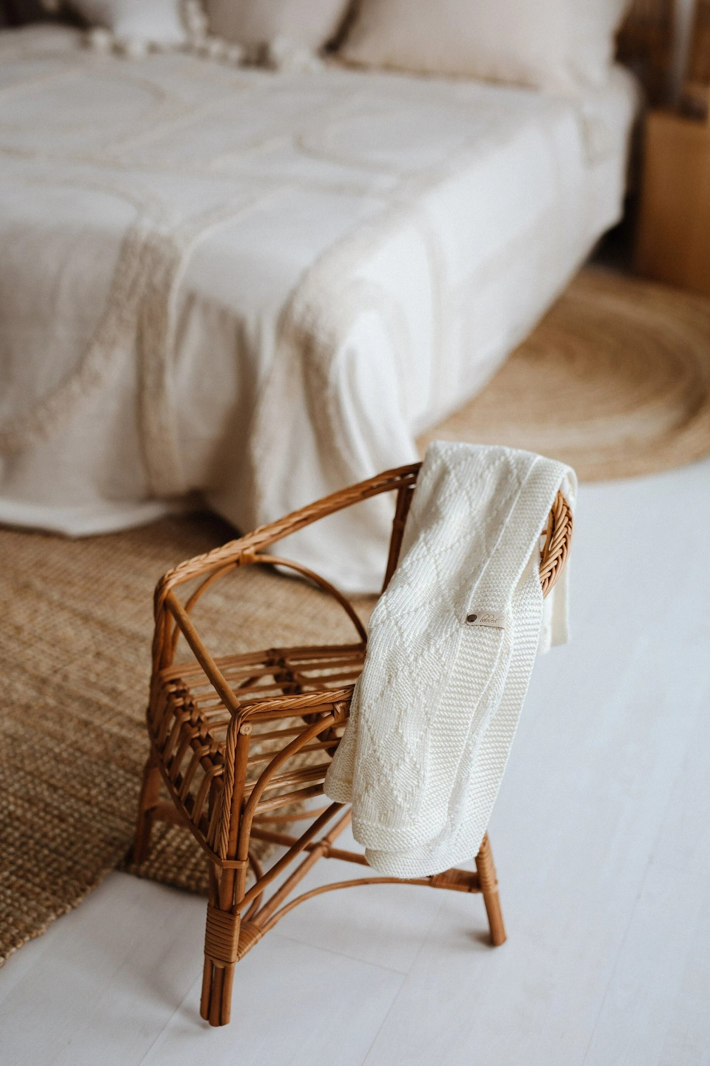 Heritage Lattice Coverlet Knitting Pattern