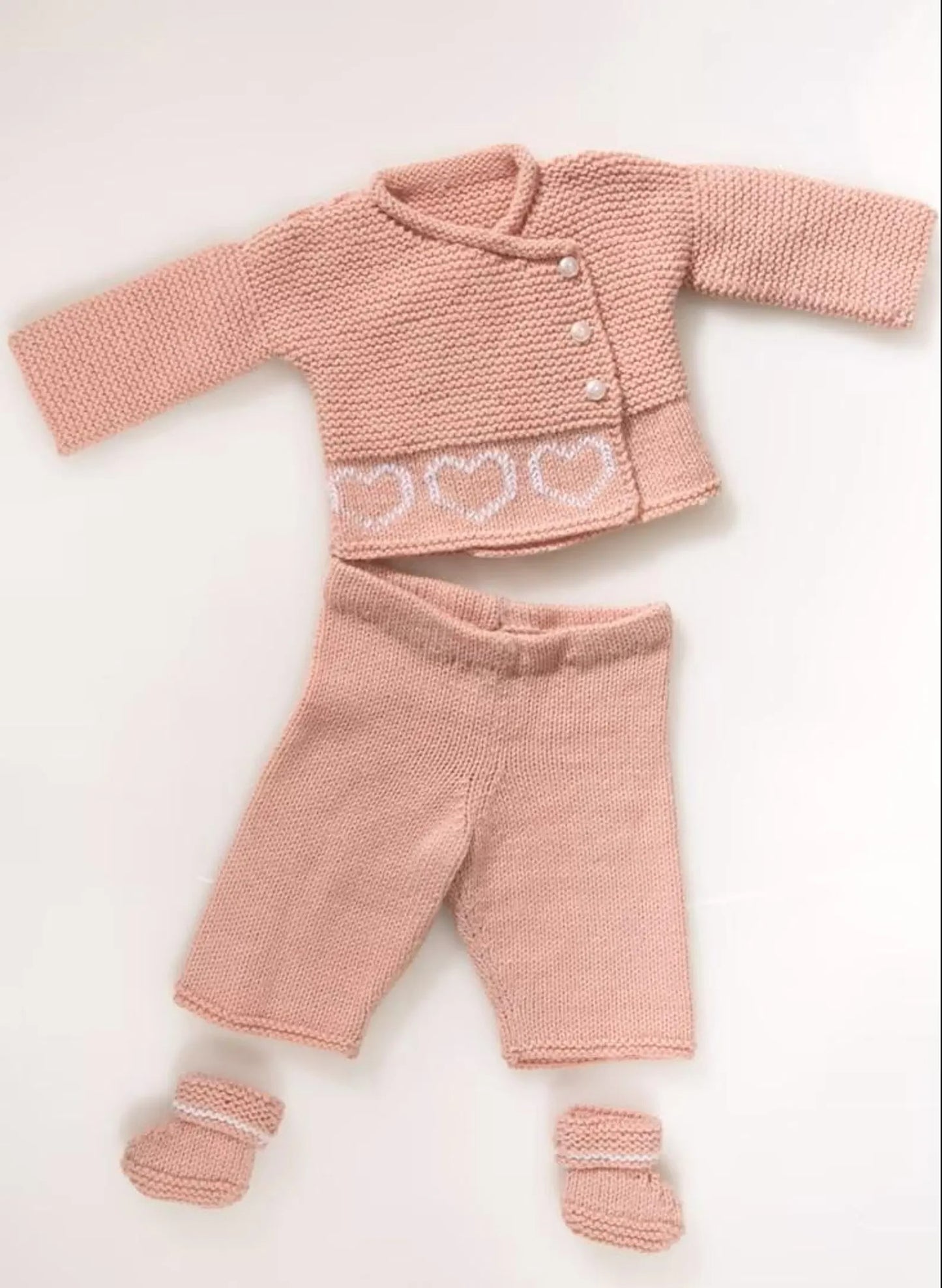 Simple Soft Baby Knitwear Layer Knitting Pattern