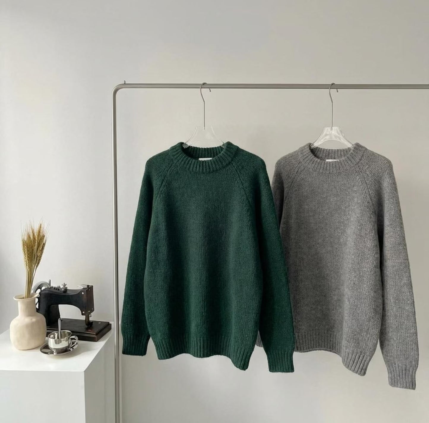 Classic Men Raglan Pullover Knitting Pattern