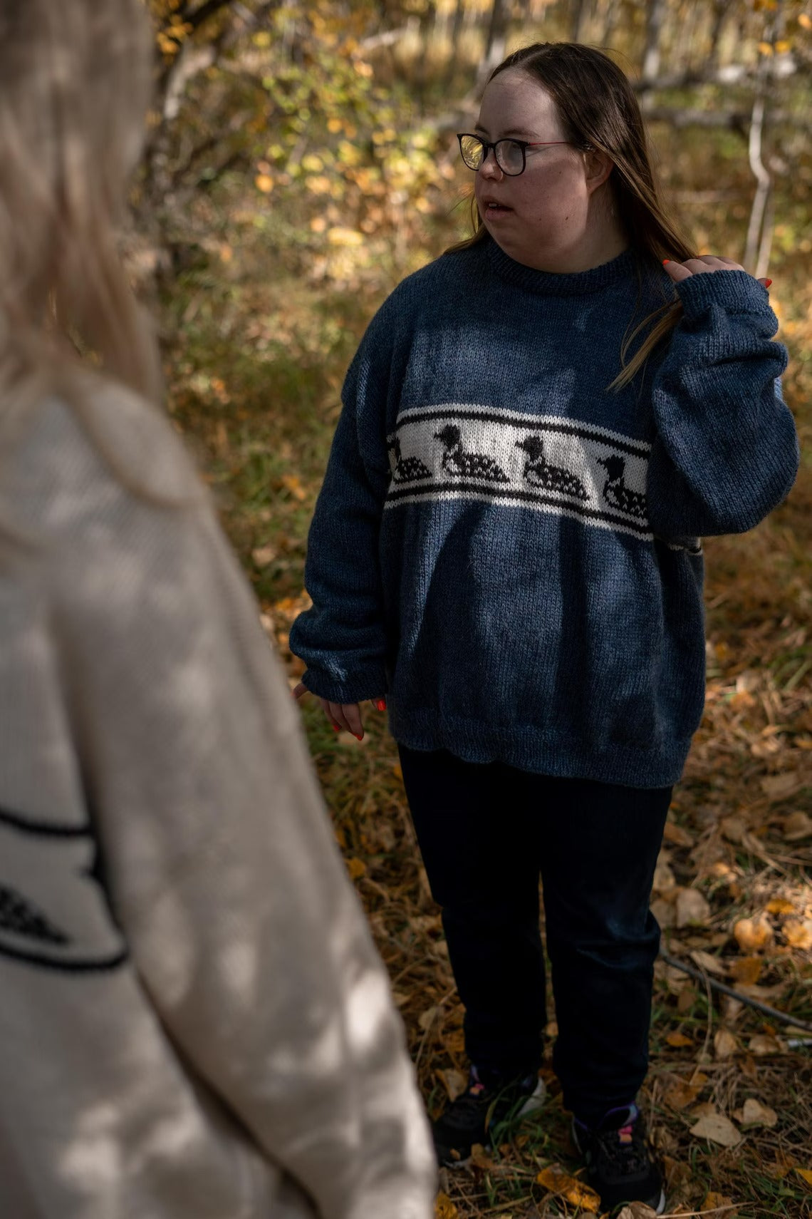 Northern Waters Yoke Sweater Knitting Pattern