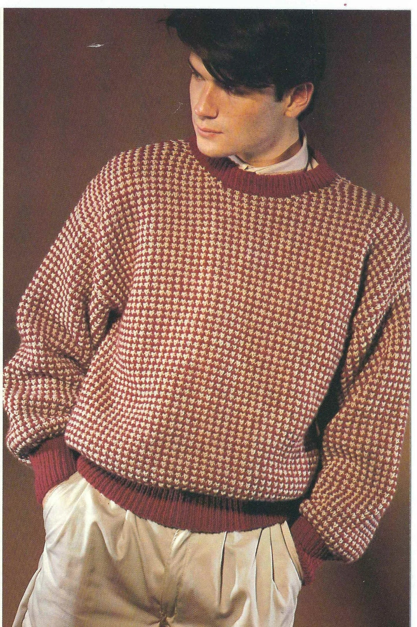 Heritage Gentleman Pullover Knitting Pattern