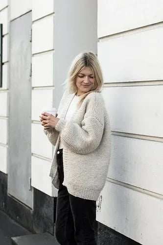 Old Money Chunky Jacket Knitting Pattern