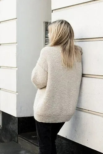 Old Money Chunky Jacket Knitting Pattern