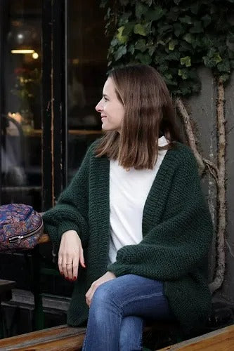 Old Money Chunky Jacket Knitting Pattern