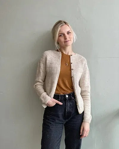 Clean Girl Office Cardigan Knitting Pattern