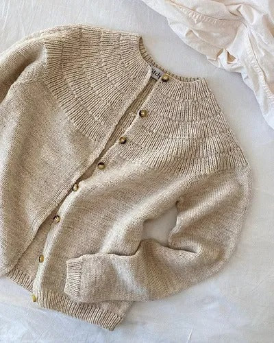 Clean Girl Office Cardigan Knitting Pattern