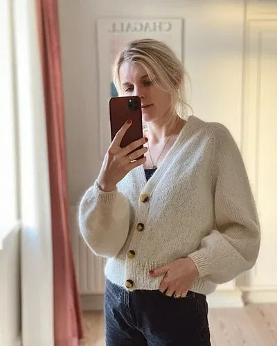 Clean Girl Cardigan Knitting Pattern
