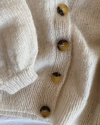 Clean Girl Cardigan Knitting Pattern