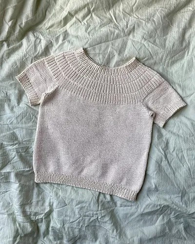 Clean Girl Blouse Knitting Pattern