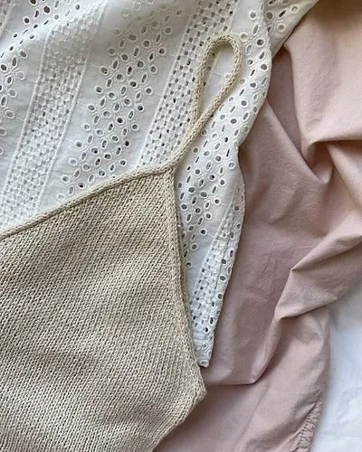 Classy Woman Tank Top Knitting Pattern