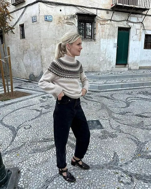Clean Girl Pullover Sweater Knitting Pattern