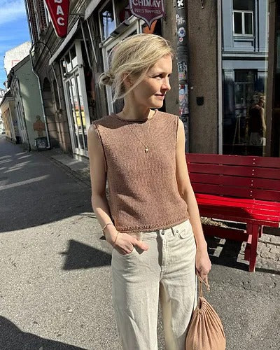 Old Money Classic Top Knitting Pattern