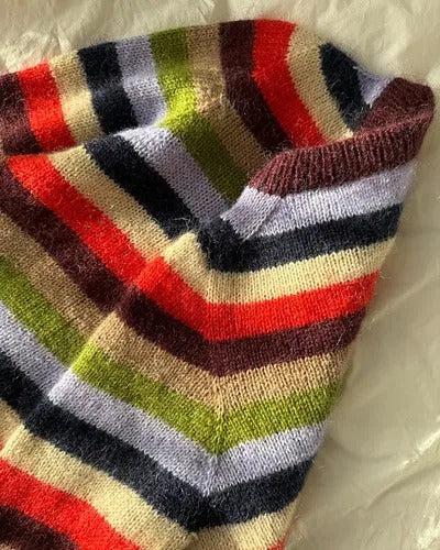 Old Money Stripe Sweater Knitting Pattern