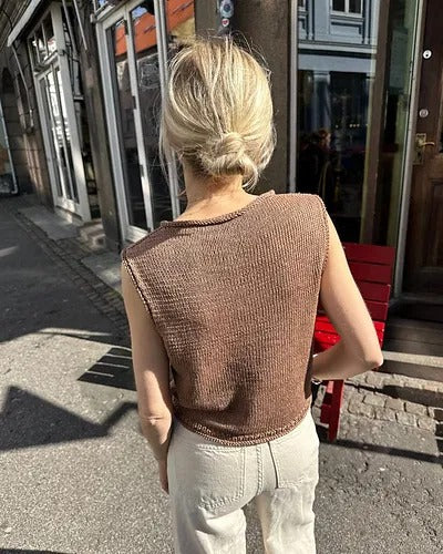 Old Money Classic Top Knitting Pattern