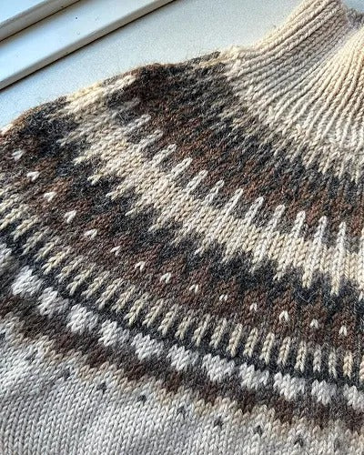 Clean Girl Pullover Sweater Knitting Pattern
