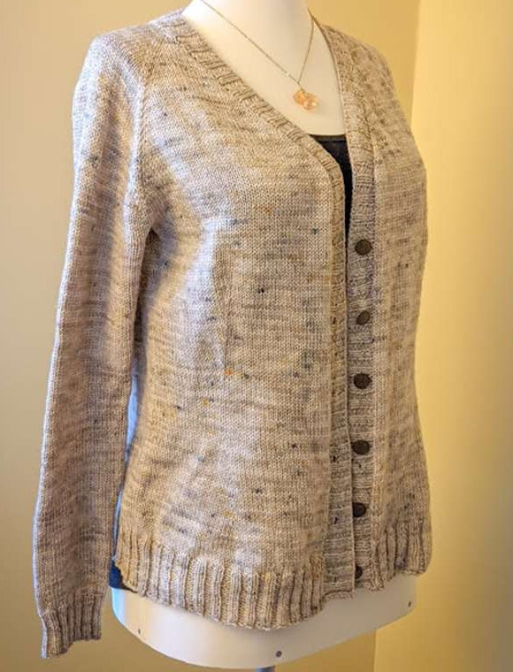 Every Body Button Cardigan Knitting Pattern