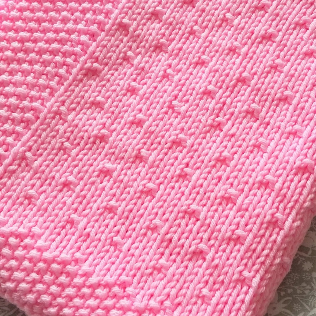 Forest Dew Blanket Knitting Pattern