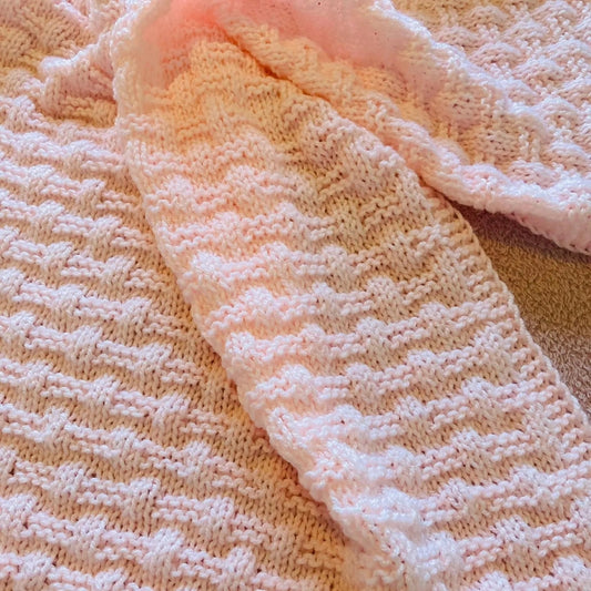 Gentle Lattice Throw Knitting Pattern