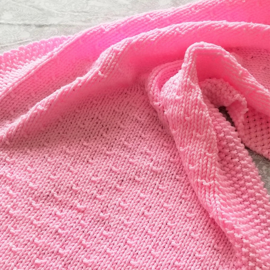 Forest Dew Blanket Knitting Pattern